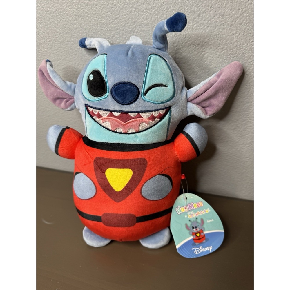 Squishmallows HugMees Disney Stitch 10" Plush NWT